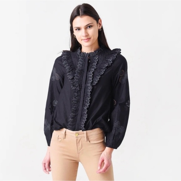 loveshackfancy bloomfield blouse - Picture 2 of 9